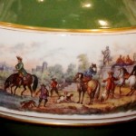 Napoleon Porcelain Vases Close Up of Painting