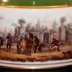 Napoleon Porcelain Vases Close Up of Painting2