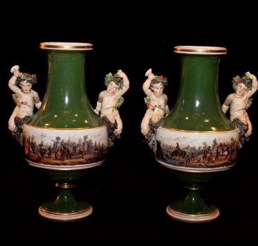 Napoleon Porcelain Vases
