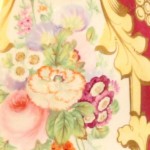 Old Paris Vase Close Up of Floral Motif