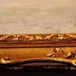 Venice Oil on Canvas close up of Signature
